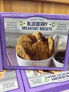 trader joe's vegan blueberry breakfast biscuits