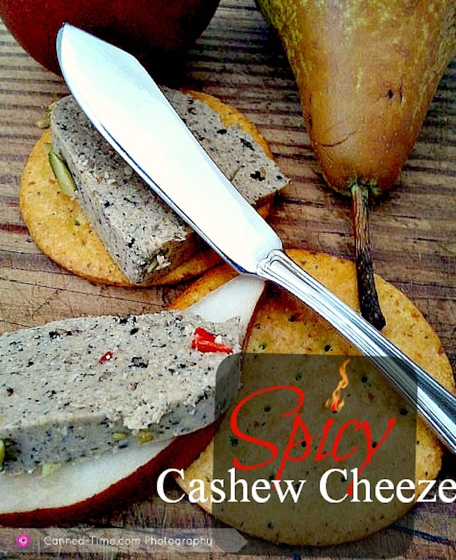 Spicy Cashew Cheeze Angela McKee of Canned-Time.com