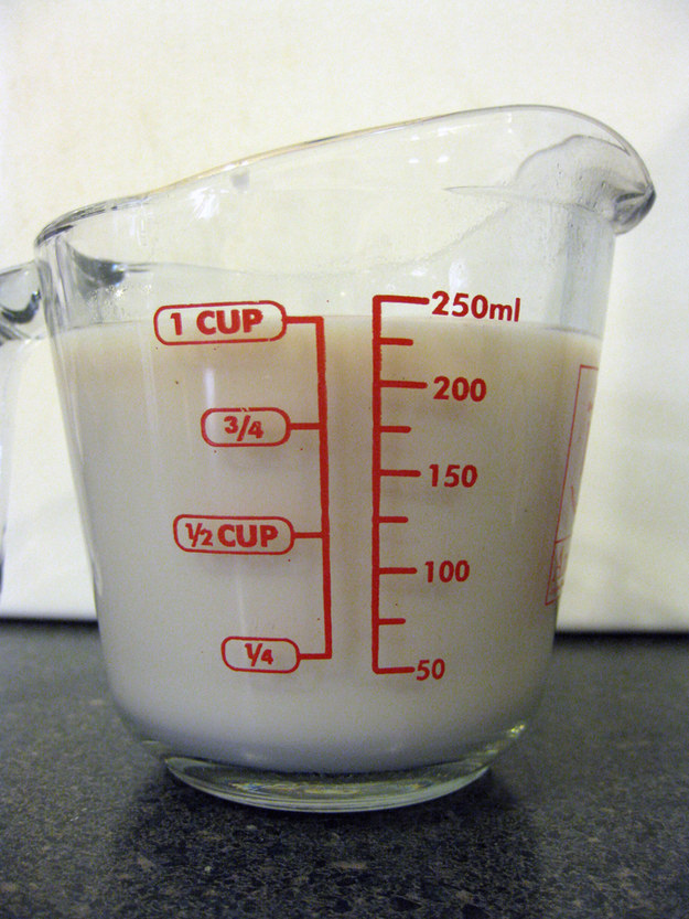 You can create vegan buttermilk by adding vinegar to any non-dairy milk.