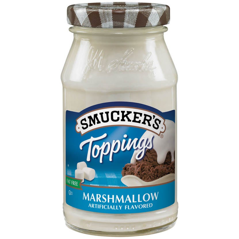 Smucker's Marshmallow Ice Cream Topping