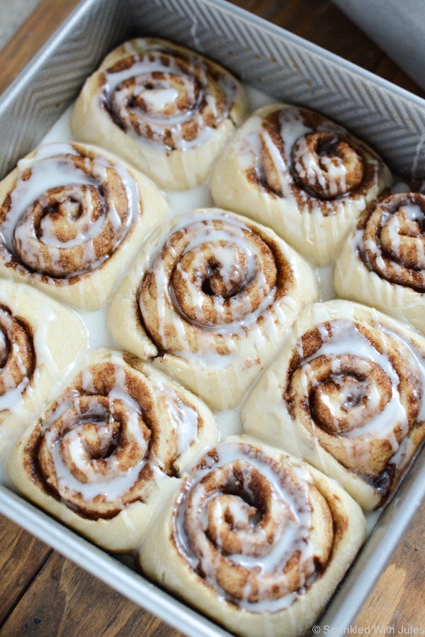 Make these for dessert...then keep some leftovers for tomorrow's breakfast. Get the recipe.