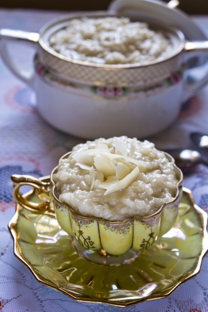 Senegalese people know the deal with this creamy and satisfying coconut rice pudding... yum!