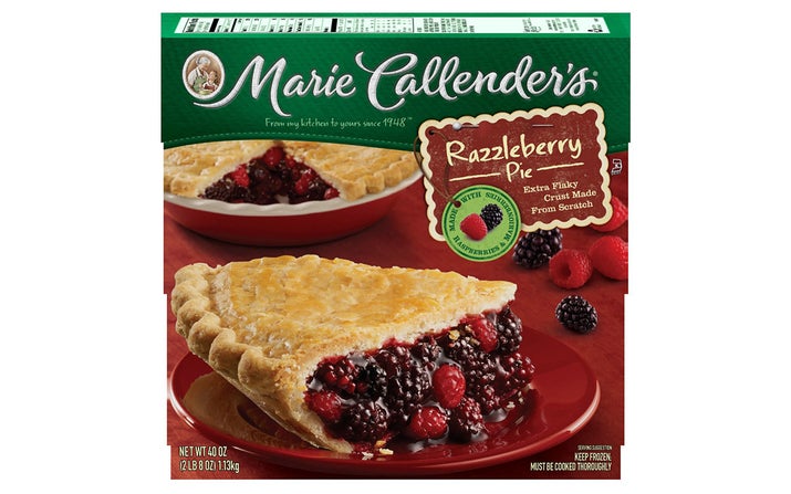 All of the frozen fruit pies are vegan except Pumpkin and Southern Pecan.