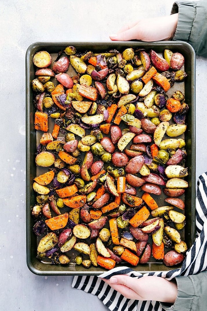 The answer is yes, there is a better way to roast vegetables, and it involves all of the herbs. Namely, oregano, crushed rosemary, thyme, and basil. Recipe here.