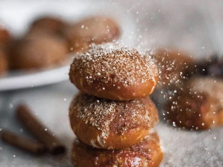 Think sweet doughy pretzels with a hint of spicy cinnamon. Get the recipe here.
